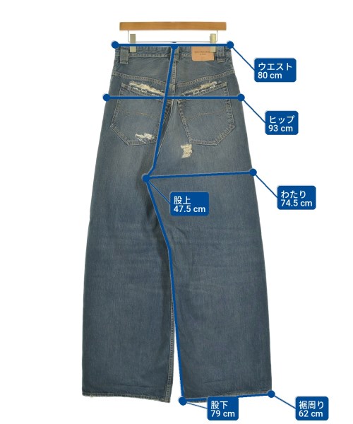 BALENCIAGA（バレンシアガ）デニムパンツ 紺 サイズ:XS メンズ/2200714887067