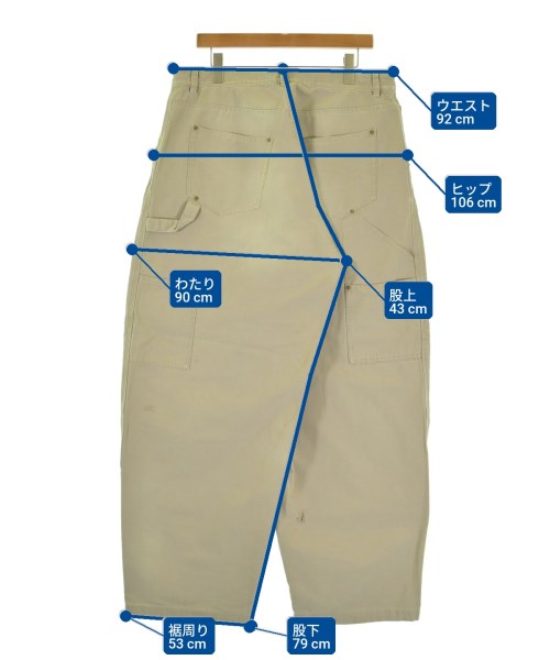 BALENCIAGA（バレンシアガ）デニムパンツ カーキ サイズ:44(S位) メンズ/2200714887074
