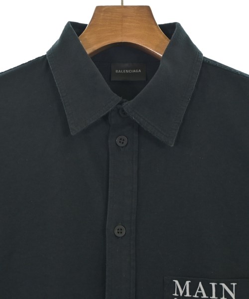BALENCIAGA（バレンシアガ）カジュアルシャツ 黒 サイズ:M メンズ/2200714887098