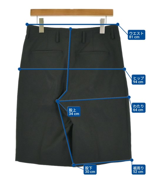 BALENCIAGA（バレンシアガ）クロップドパンツ 黒 サイズ:44(S位) メンズ/2200714755083