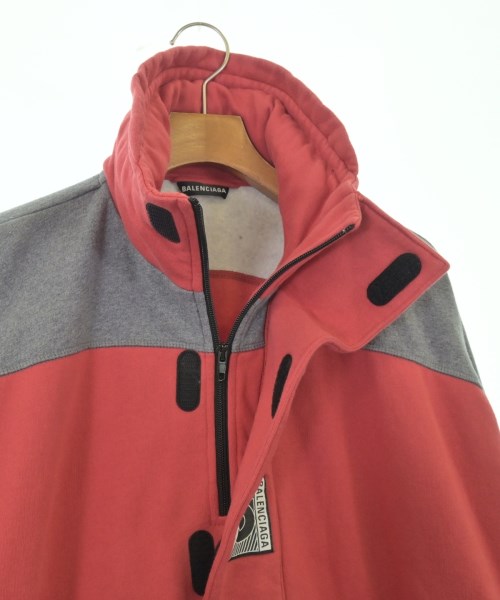 BALENCIAGA（バレンシアガ）パーカー 赤 サイズ:XS メンズ/2200715467015