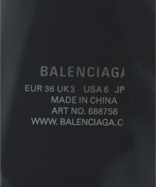BALENCIAGA（バレンシアガ）スニーカー 黒 サイズ:24cm レディース/2200718481032