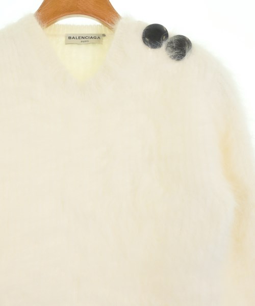 BALENCIAGA（バレンシアガ）ニット・セーター 白 サイズ:-(S位) レディース/2200699518147