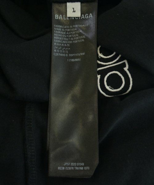 BALENCIAGA（バレンシアガ）Tシャツ・カットソー 黒 サイズ:L メンズ/2200718025083