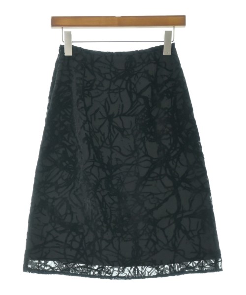 BALENCIAGA(バレンシアガ)ひざ丈スカート 黒 サイズ:38(S位)/2200624963059