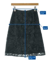 BALENCIAGA（バレンシアガ）ひざ丈スカート 黒 サイズ:38(S位) レディース/2200624963059