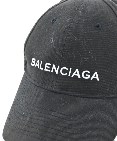 BALENCIAGA（バレンシアガ）キャップ 黒 サイズ:- メンズ/2200645665147