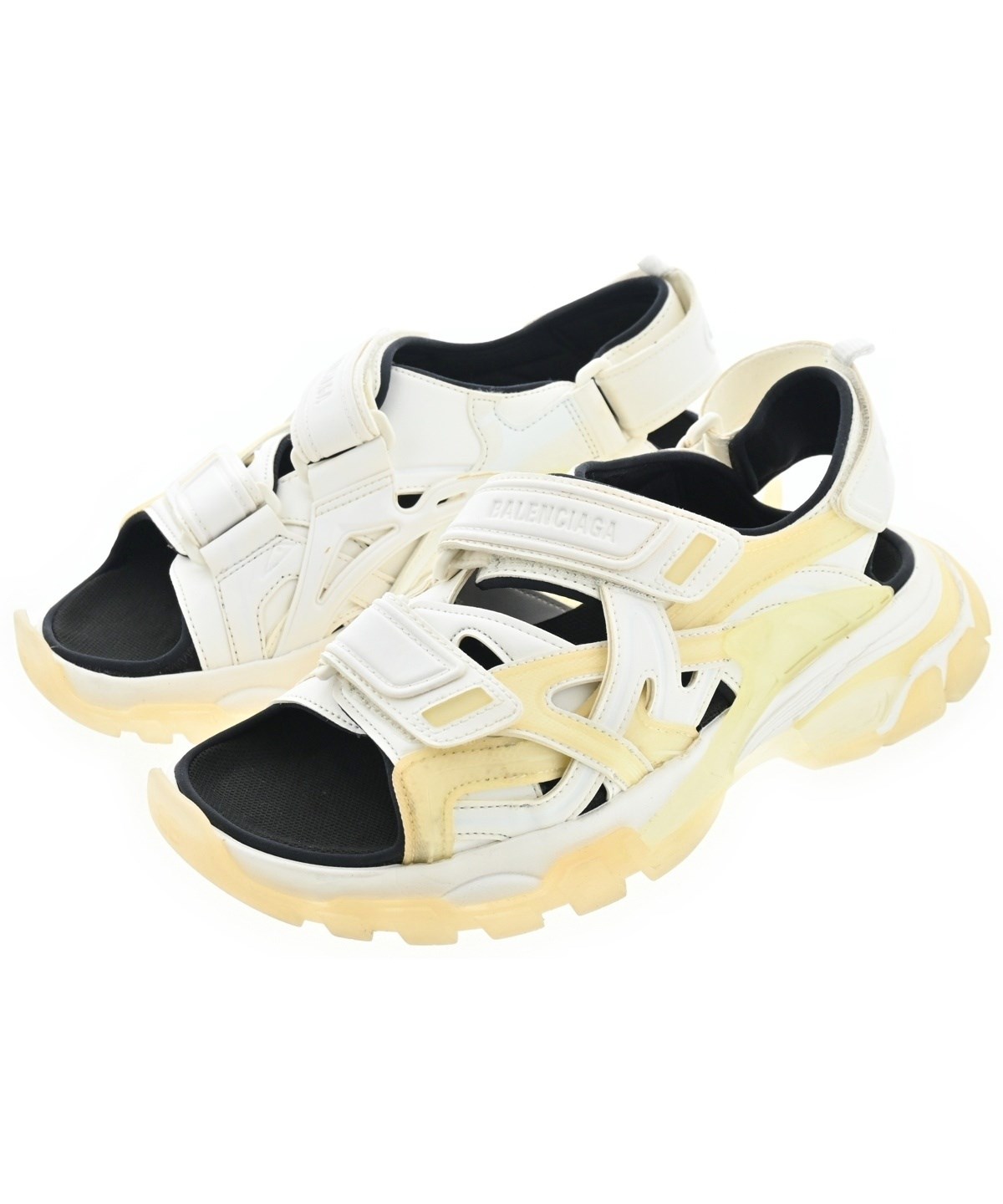 BALENCIAGA（バレンシアガ）サンダル 白 サイズ:27cm メンズ 