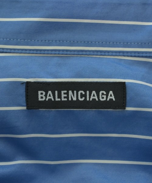 BALENCIAGA（バレンシアガ）カジュアルシャツ 青 サイズ:38(XXS位) メンズ/2200645987119