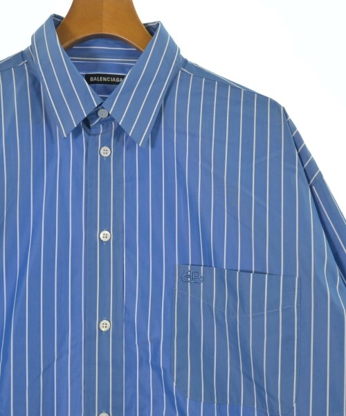 BALENCIAGA（バレンシアガ）カジュアルシャツ 青 サイズ:38(XXS位) メンズ/2200645987119