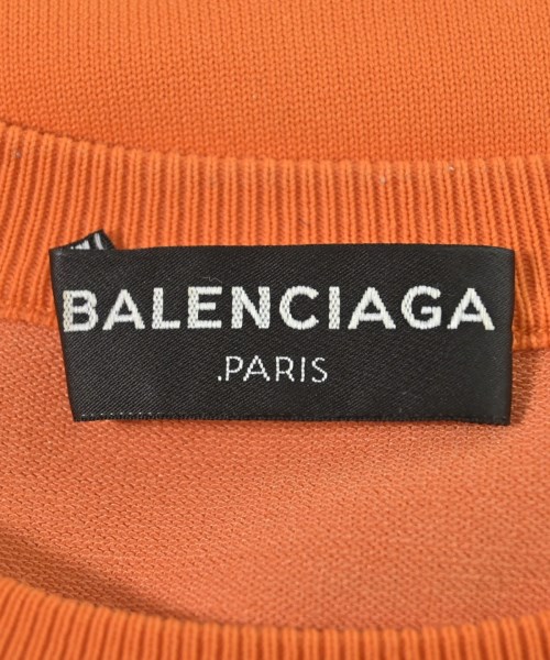 BALENCIAGA（バレンシアガ）Tシャツ・カットソー オレンジ サイズ:S メンズ/2200646134031