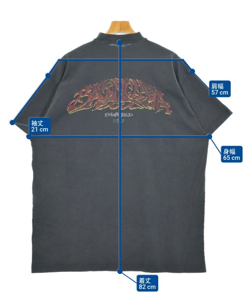 BALENCIAGA（バレンシアガ）Tシャツ・カットソー グレー サイズ:2(M位) メンズ/2200646160047