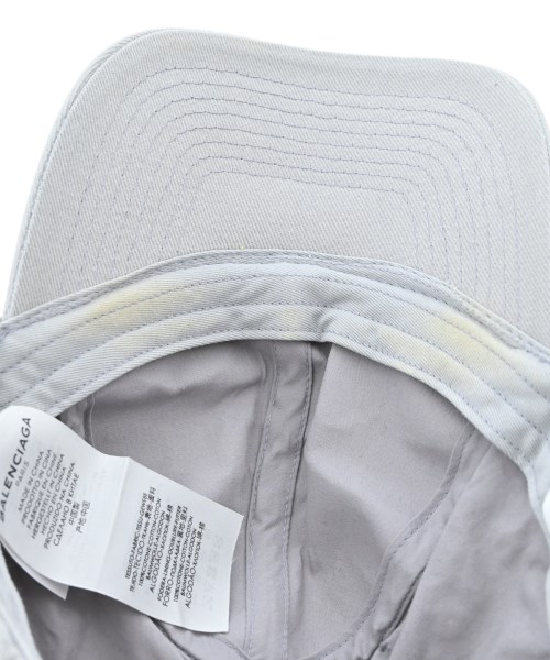 BALENCIAGA（バレンシアガ）キャップ グレー サイズ:- メンズ/2200646160122