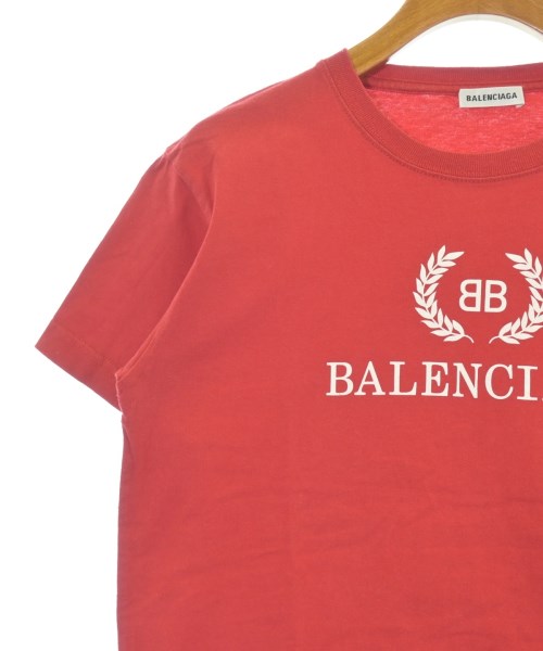 BALENCIAGA（バレンシアガ）Tシャツ・カットソー 赤 サイズ:M レディース/2200642303028