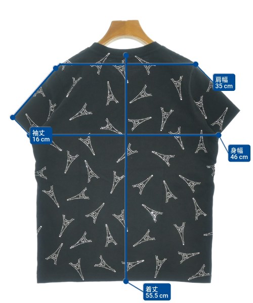 BALENCIAGA（バレンシアガ）Tシャツ・カットソー 黒 サイズ:S レディース/2200642303042