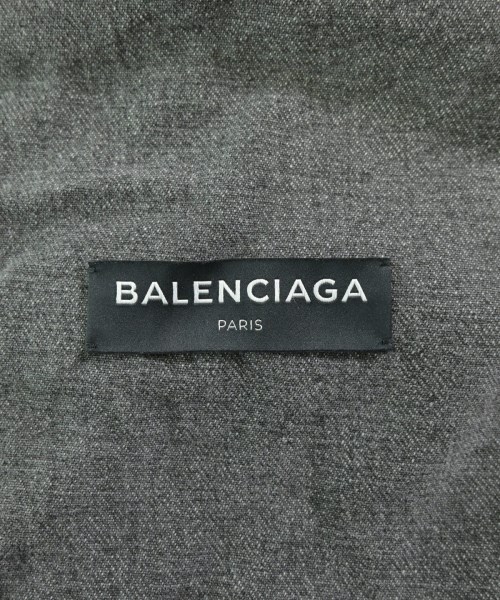BALENCIAGA（バレンシアガ）デニムジャケット グレー サイズ:46(M位) メンズ/2200647174012