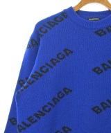 BALENCIAGA（バレンシアガ）ニット・セーター 青 サイズ:L メンズ/2200647432037
