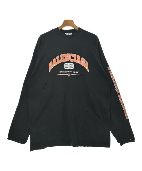BALENCIAGA(バレンシアガ)Tシャツ・カットソー 黒 サイズ:2(M位)/2200648020011