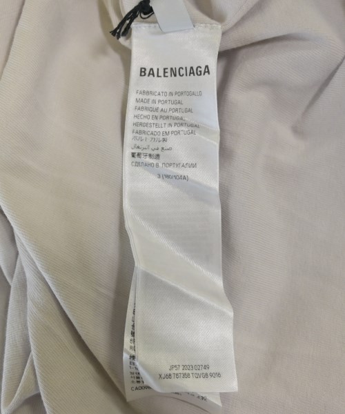 BALENCIAGA（バレンシアガ）Tシャツ・カットソー 白 サイズ:3(L位) メンズ/2200648092032