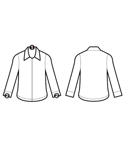 BALENCIAGA（バレンシアガ）ブラウス 黒 サイズ:34(XS位) レディース/2200648418016