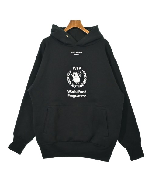BALENCIAGA(バレンシアガ)パーカー 黒 サイズ:XS/2200649248063