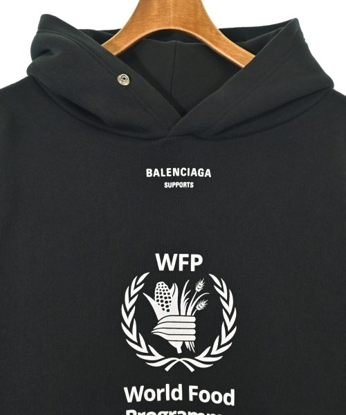 BALENCIAGA（バレンシアガ）パーカー 黒 サイズ:XS メンズ/2200649248063