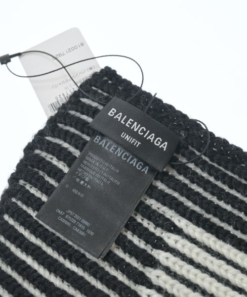 BALENCIAGA（バレンシアガ）マフラー 黒 サイズ:- メンズ/2200632218042