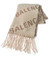 BALENCIAGA（バレンシアガ）ストール ベージュ サイズ:- レディース/2200632218066