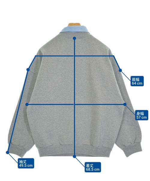 BALENCIAGA（バレンシアガ）スウェット グレー サイズ:L メンズ/2200638269062