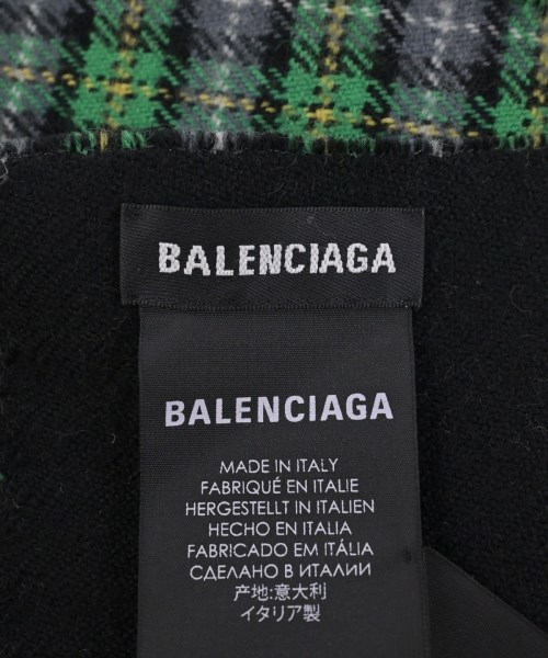 BALENCIAGA（バレンシアガ）マフラー グレー サイズ:- メンズ/2200650646025