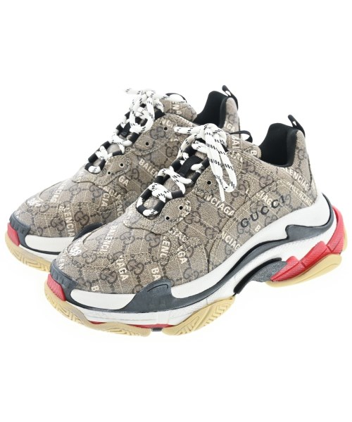 BALENCIAGA(バレンシアガ)スニーカー ベージュ サイズ:EU38(24.5cm位)/2200650678200