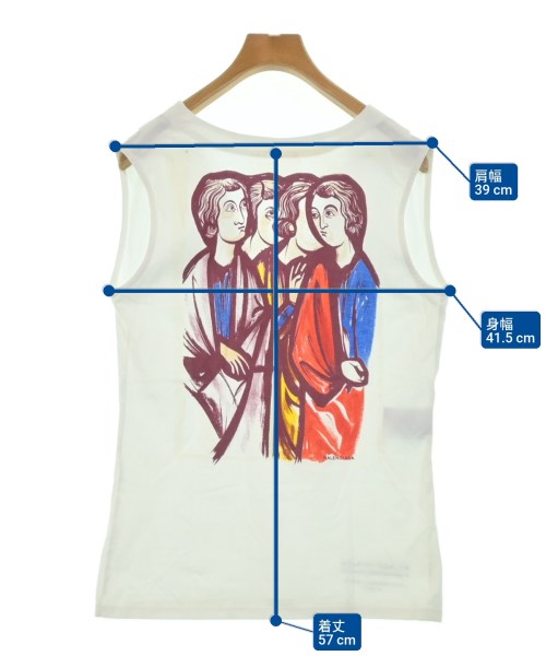 BALENCIAGA（バレンシアガ）ノースリーブ 白 サイズ:S レディース/2200645817096