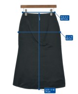 BALENCIAGA（バレンシアガ）ひざ丈スカート 黒 サイズ:34(XXS位) レディース/2200651211154