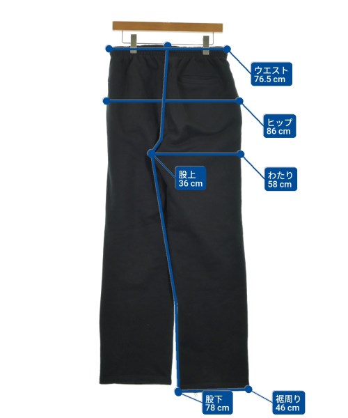 BALENCIAGA（バレンシアガ）スウェットパンツ 黒 サイズ:XS メンズ/2200651300087