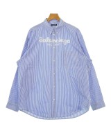 BALENCIAGA（バレンシアガ）カジュアルシャツ 青 サイズ:38(S位) メンズ/2200651622042