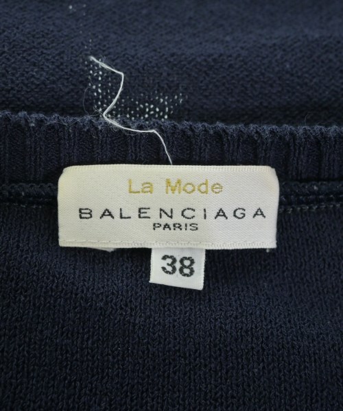 BALENCIAGA（バレンシアガ）カーディガン 紺 サイズ:38(S位) レディース/2200640120481