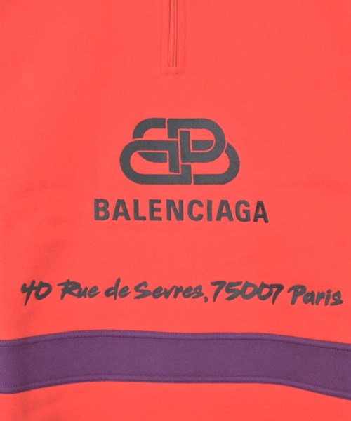 BALENCIAGA（バレンシアガ）スウェット 赤 サイズ:S メンズ/2200651727013