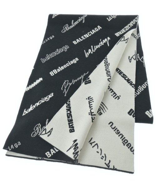 BALENCIAGA(バレンシアガ)マフラー 黒 サイズ:-/2200651727044