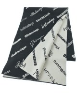 BALENCIAGA（バレンシアガ）マフラー 黒 サイズ:- メンズ/2200651727044
