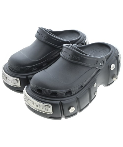 BALENCIAGA(バレンシアガ)サンダル 黒 サイズ:EU40(25cm位)/2200651975056