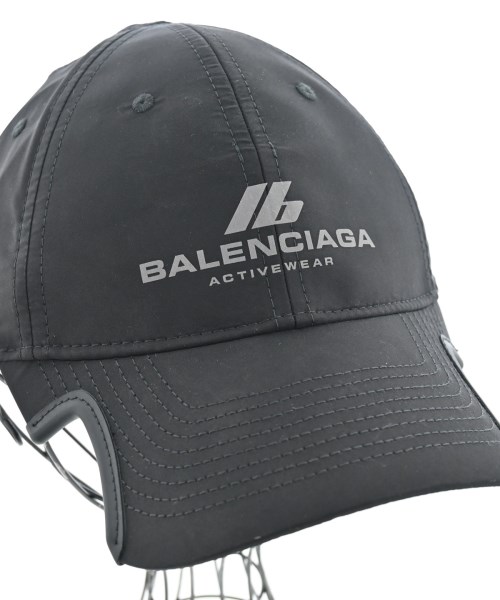 BALENCIAGA（バレンシアガ）キャップ 黒 サイズ:- メンズ/2200652008081