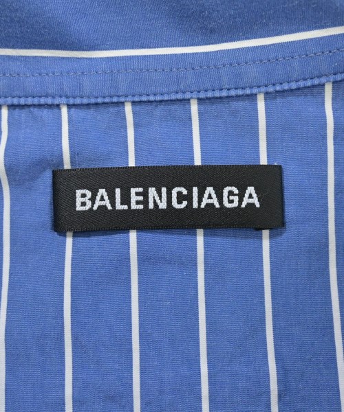 BALENCIAGA（バレンシアガ）カジュアルシャツ 青 サイズ:41(XL位) メンズ/2200653112220