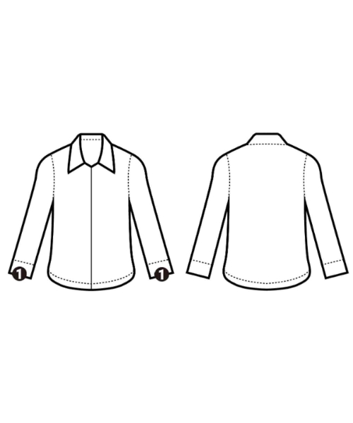 BALENCIAGA（バレンシアガ）カジュアルシャツ 白 サイズ:38(S位) メンズ/2200653217055