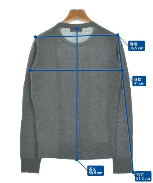 BALENCIAGA（バレンシアガ）ニット・セーター グレー サイズ:36(XS位) レディース/2200646922041