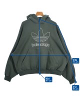 BALENCIAGA（バレンシアガ）パーカー 緑 サイズ:L メンズ/2200654174043