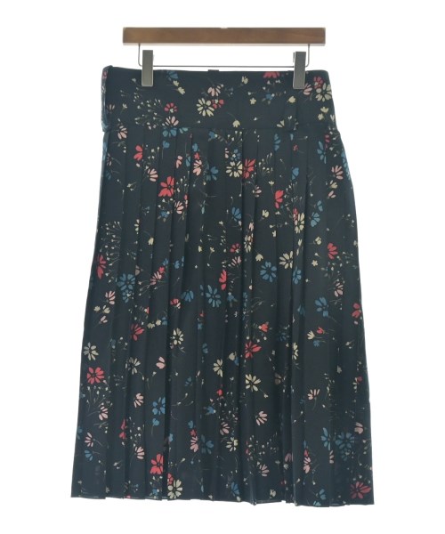 BALENCIAGA（バレンシアガ）ひざ丈スカート 紺 サイズ:34(XXS位) レディース/2200699524025