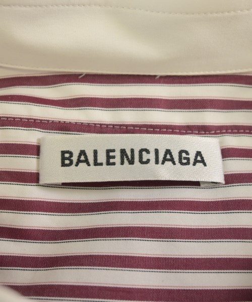BALENCIAGA（バレンシアガ）カジュアルシャツ 赤 サイズ:34(M位) レディース/2200701622268