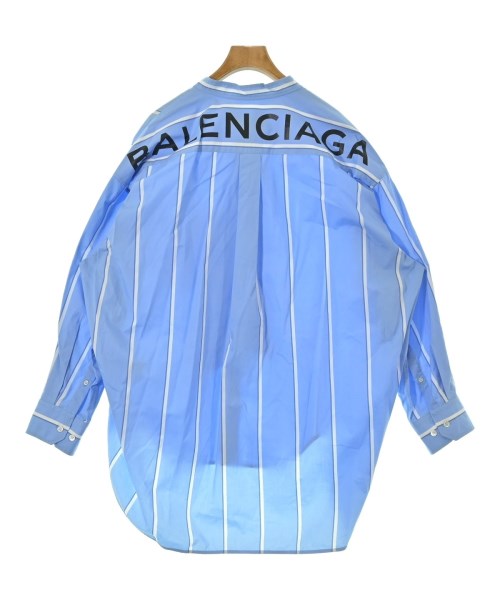 BALENCIAGA（バレンシアガ）カジュアルシャツ 青 サイズ:38(S位) レディース/2200701622374