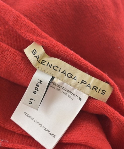 BALENCIAGA（バレンシアガ）マフラー 赤 サイズ:- レディース/2200701656027