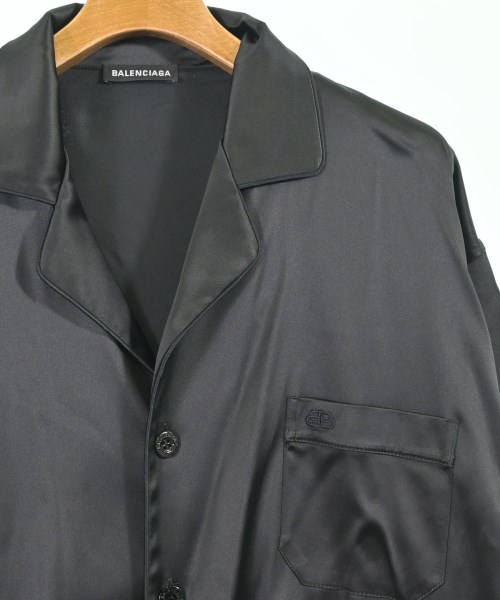 BALENCIAGA（バレンシアガ）カジュアルシャツ 黒 サイズ:46(M位) メンズ/2200702147463